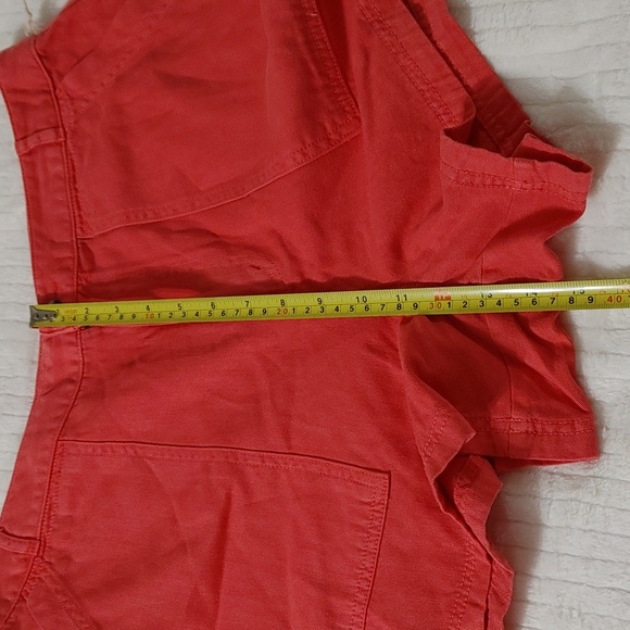 Universal tread red orange women's shorts size 12 NWT - Picture 4 of 7